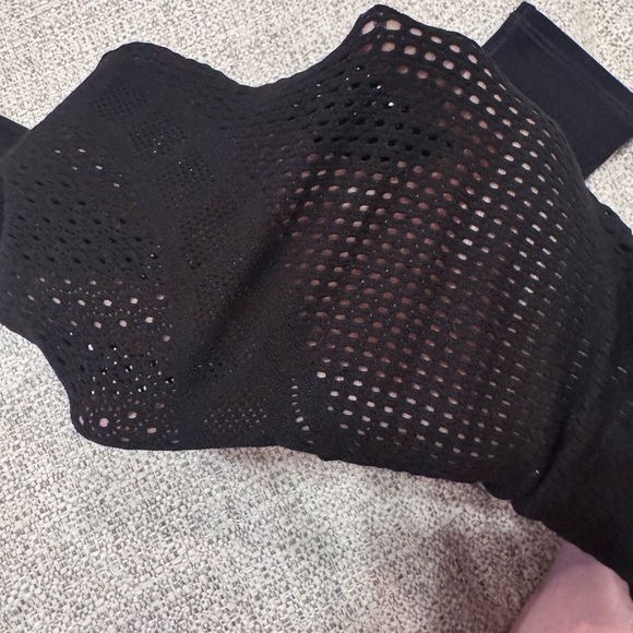 Lululemon Interconnect Reveal Black Leggings Tights Yoga Workout Pants Sz 2 - Picture 12 of 13